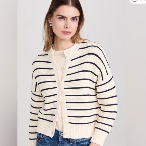 Alex Mill Sweaters - Alex Mill Nico Cardigan in Stripe XL
